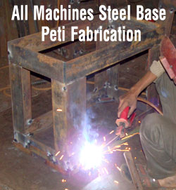 machine base fabrication - machine peti manufacturers - steel base for machine - machine base makers in ludhiana punjab