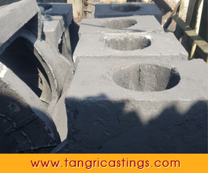 Oil Expeller Machine Base Casting - machine parts castings - steel castings company in punjab ludhiana india