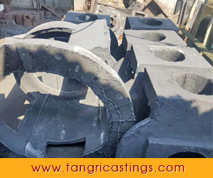 Oil Expeller Machine Base Casting - machine parts castings - steel castings company in punjab ludhiana india