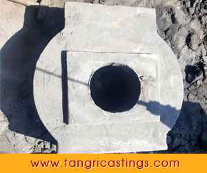 Oil Expeller Machine Base Casting - machine parts castings - steel castings company in punjab ludhiana india